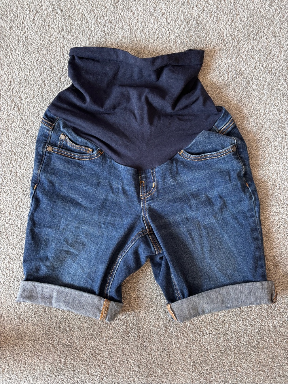 Maternity Jean Shorts